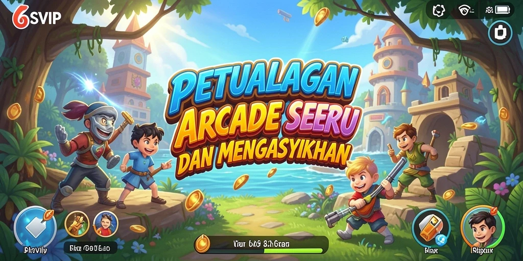 Tampilan gameplay seru dalam 6SVIP dengan grafik yang menarik.