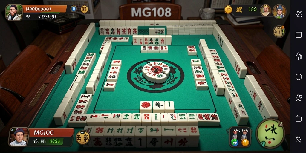 Tampilan gameplay seru di MG108, menyenangkan dan menantang.