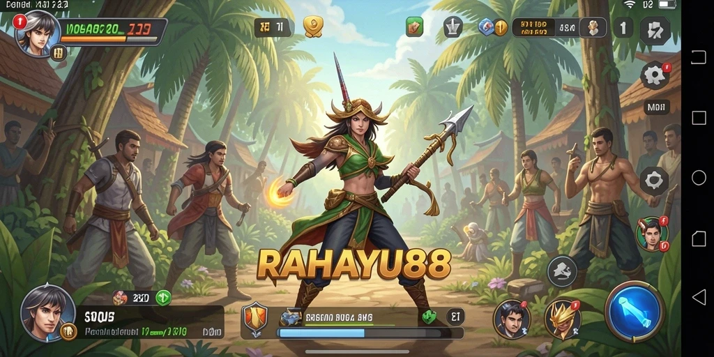 Tampilan menarik dari gameplay RAHAYU88 di dunia simulasi.
