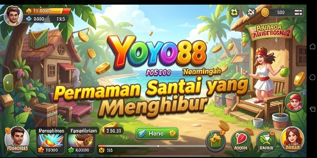 Tampilan cerah dan menarik dari gameplay YOYO88 yang menghibur.